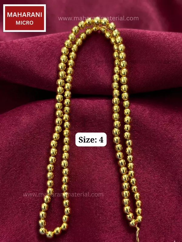 plain micro gold plated ball