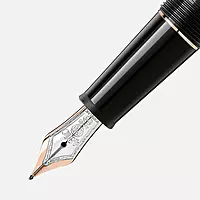 Montblanc Meisterstuck 145 Classique Fountain Pen - Black RGT