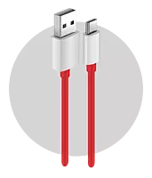 Lapcare Type‑C to Type‑C PD 18 W braided cable (LDCCC 18W): 5 V/3.6 A fast charging, up to 1 Gbps data sync, durable nylon braid & metal shell, 1.2 m length.