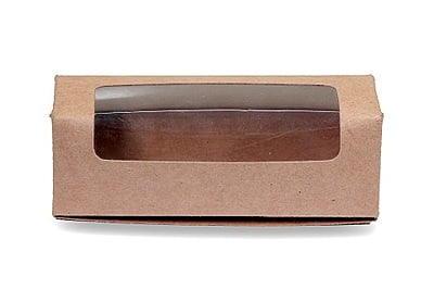 Macron Box With Window For 6