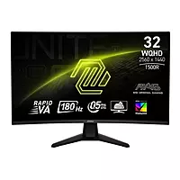 MSI MAG 32CQ6F – 32″ WQHD 180Hz Curved VA Gaming Monitor | 0.5ms | HDR400 | 3Y