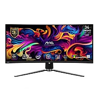 MSI MAG 341CQP QD-OLED 34 Inch Curved Gaming Monitor – 175Hz | UWQHD | FreeSync