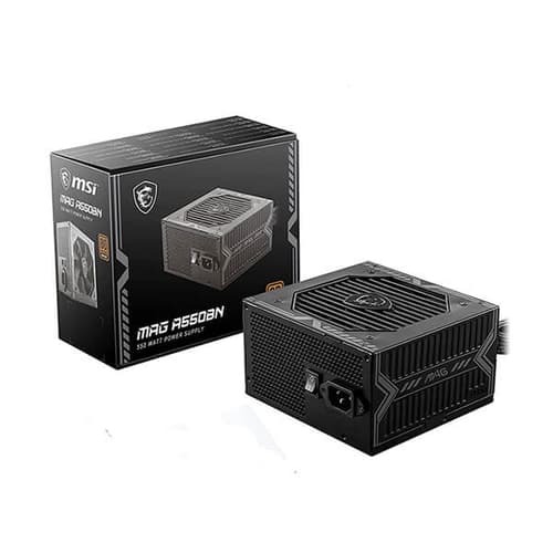 MSI MAG A550BN 550W SMPS – 80 Plus Bronze Power Supply  MAG Series PSU
