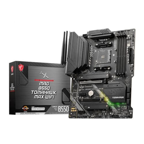 MSI MAG B550 Tomahawk MAX WiFi Motherboard – AM4 | DDR4 | ATX