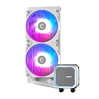 MSI MAG CoreLiquid A13 240 ARGB (White) – 240mm AIO Liquid CPU Cooler