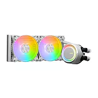 MSI MAG CoreLiquid E240 ARGB CPU Liquid Cooler – 240mm AIO  White