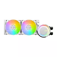 MSI MAG CoreLiquid E240 ARGB CPU Liquid Cooler – 240mm AIO  White