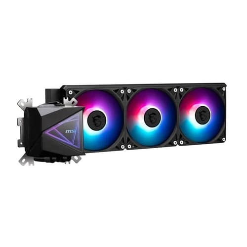 MSI MAG CoreLiquid I360 ARGB CPU Liquid Cooler – 360mm AIO | Black