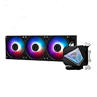 MSI MAG CoreLiquid I360 ARGB CPU Liquid Cooler – 360mm AIO | Black