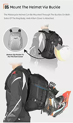 Rhinowalk Mechanic X Magnetic Backpack - Waterproof & Durable with Molle System Rhinowalk Mechanic X Magnetic Backpack - Waterproof & Durable with Molle System