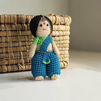 Maharashtrian Medium Figurine