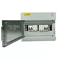 Havells DCDB Premium IP66 Waterproof – 32A MCB,600V SPD & 25A Fuse Holder (4-8kW) (2-In-2-Out)