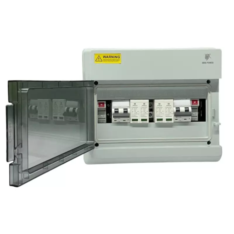 Havells DCDB Premium IP66 Waterproof – 32A MCB,600V SPD & 25A Fuse Holder (4-8kW) (2-In-2-Out)