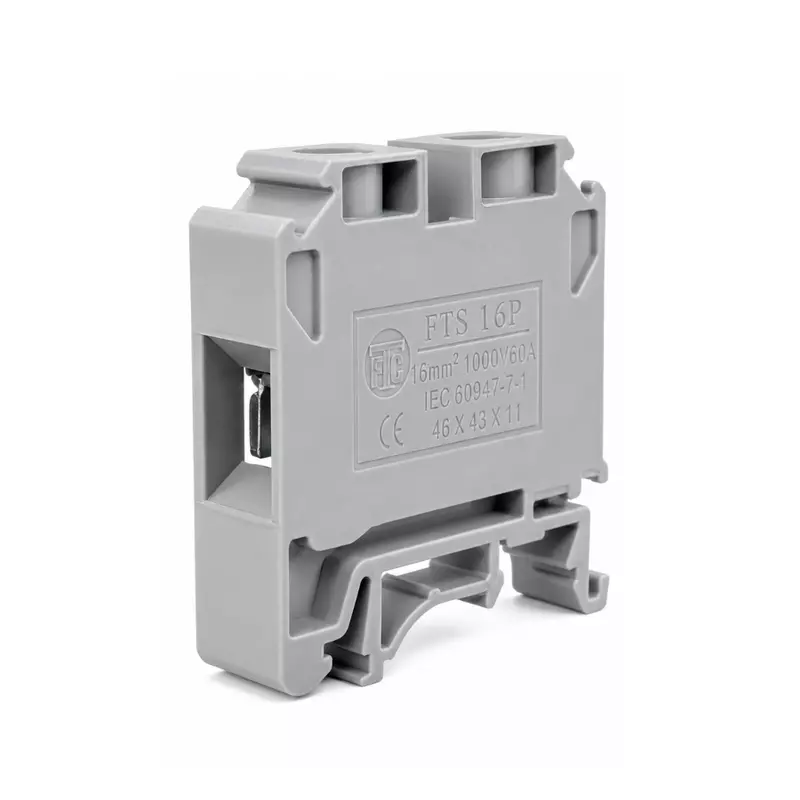 16 mm² Grey Polyamide Terminal Block|FTS-16P