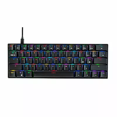Cosmic Byte Themis 61 Key Mechanical Per Key RGB Gaming Keyboard  CB-GK-21 ( Black )