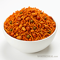 Kerala chilly mixture in a white bowl on white background with spicy red-orange tones | Worth2Deal