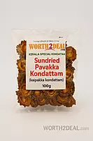 Kerala sundried pavakka kondattam 100g pack | Worth2Deal