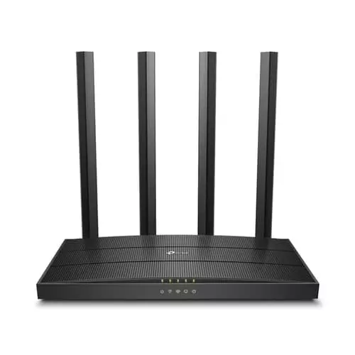 TP-Link Archer C6 – AC1200 Dual-Band Gigabit Wi-Fi Router | MU-MIMO | 4 External Antennas