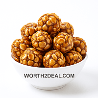 Kerala Peanut Balls Kadalai Mittai Jaggery Chikki | Worth2Deal