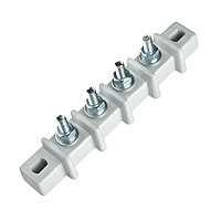200 Amp 4 Pole Grey Standard Connection Plate