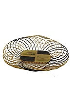 Handmade Oval shaped Fruit basket made of bamboo || for home decor and keeping fruits || excellent finish and design