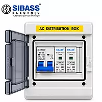 Sibass ACDB WaterShield IP65 Weatherproof – 32A MCB & 320V SPD