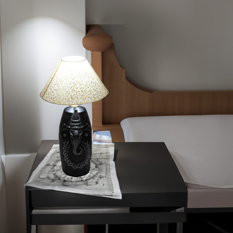 Light Lamp Vase, Vintage Night Living Room, Bedside, Mandir, Hall – Home Decor Items