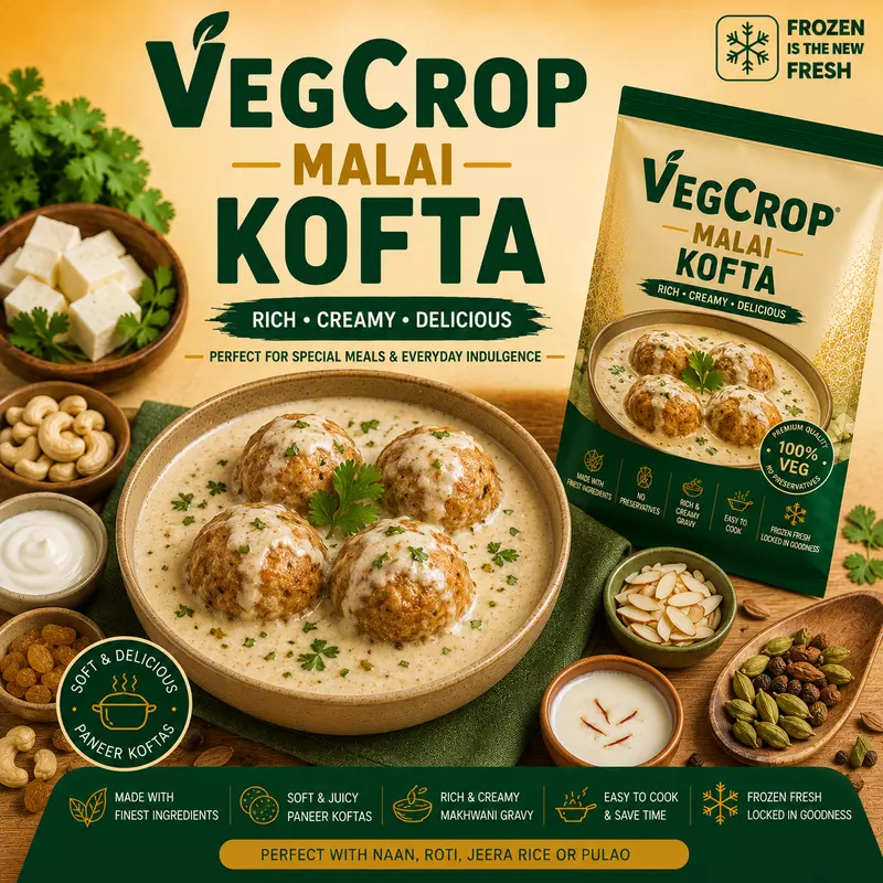 Frozen Malai Kofta Gravy 1Kg