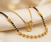 18 kt Gold Golden Symphony Beaded Mangalsutra