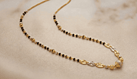 18 kt Gold Radiance Geometric Mangalsutra