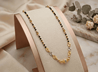 18 kt Gold Radiance Geometric Mangalsutra