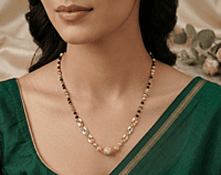 18 kt Gold Radiance Geometric Mangalsutra