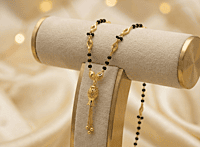 18 kt Gold Gilded Grace Tassel Mangalsutra