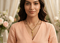 18 kt Gold Heartfelt Heritage Tassel Mangalsutra