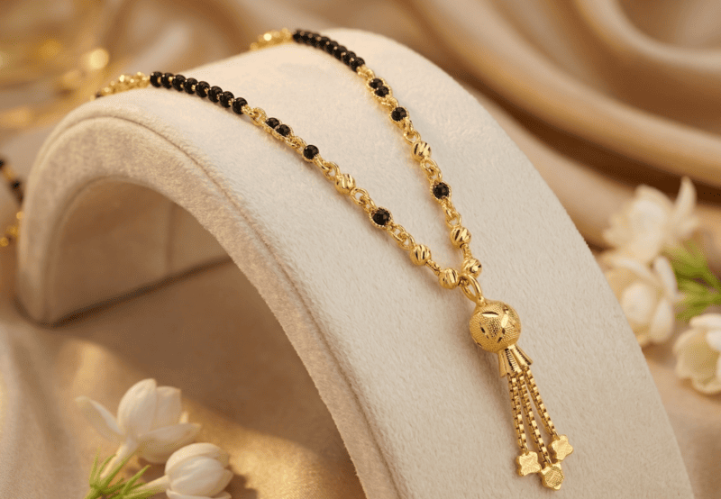 18 kt Gold Celestial Grace Sphere Mangalsutra