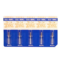 Mani Diamond Airotor Bur TF Series – Taper Flat End Diamond Burs Pack of 5