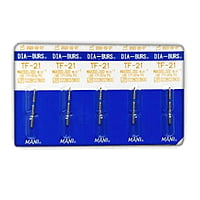 Mani Diamond Airotor Bur TF Series – Taper Flat End Diamond Burs Pack of 5
