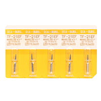 Mani Diamond Airotor Bur TF Series – Taper Flat End Diamond Burs Pack of 5
