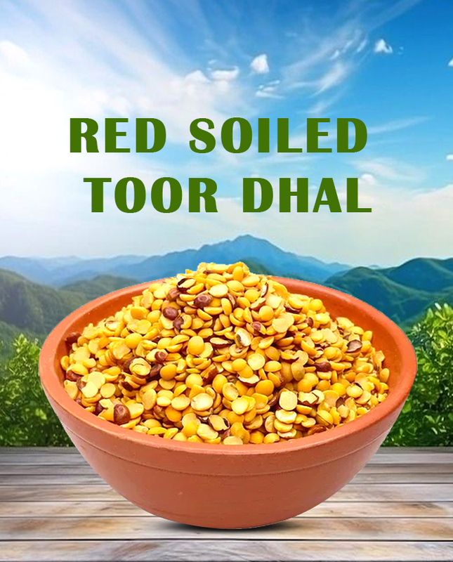 Mannkattiya Thuvaram Paruppu - Red Soiled Toor Dal