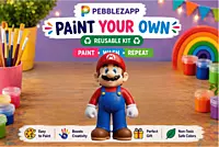 Reusable Super Mario DIY Painting Kit-Set of 1