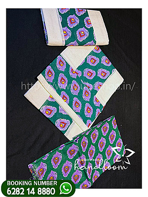 Mayilpeeli-green-model-set-mund-with-blouse- Mayilpeeli-green-model-set-mund-with-blouse-