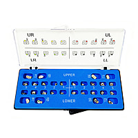 UU Ortho Classic Mini Metal Brackets MBT 0.022 – Orthodontic Kit