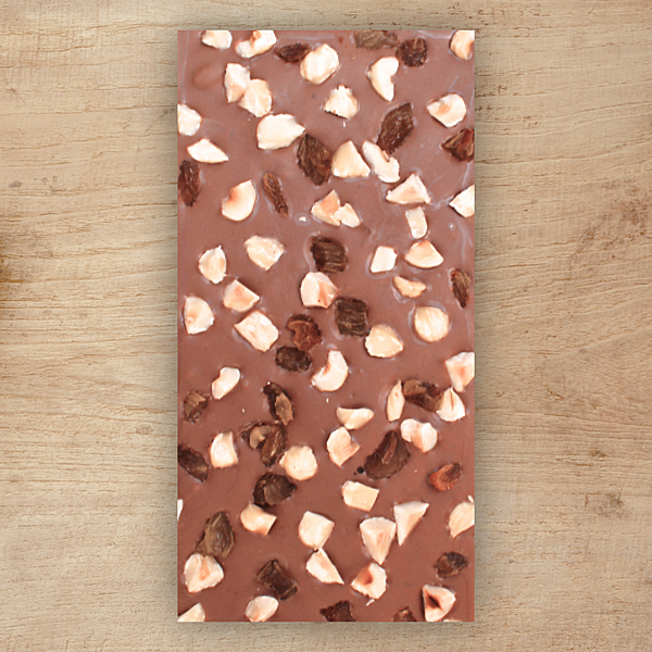 Milk Hazelnut Raisins