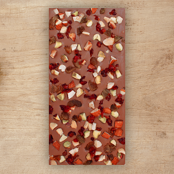 Milk Nuts Raisins & Berries