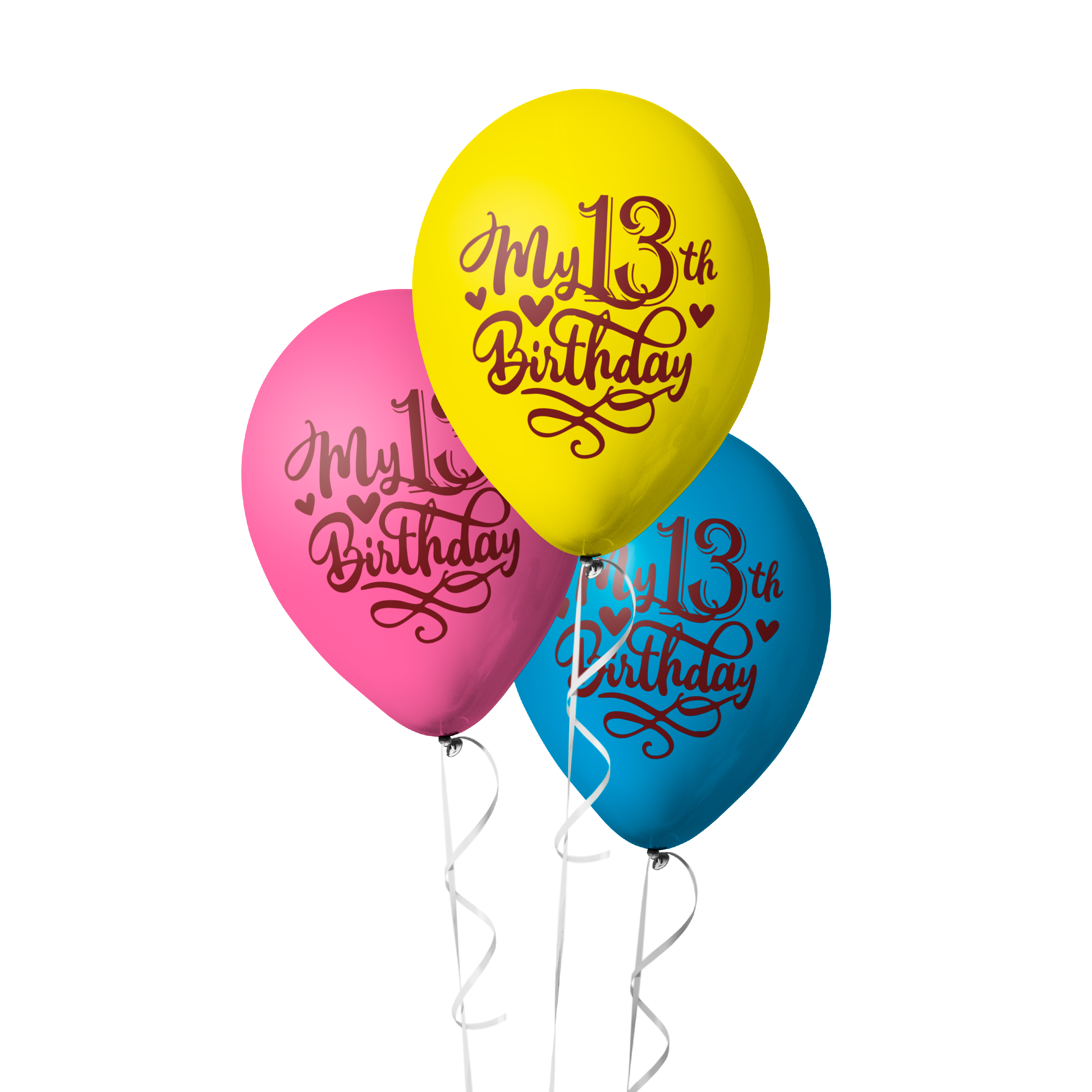 Happy 13th Birthday Balloons pack of 30- 181282