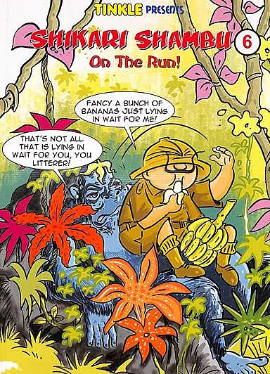 Shikari Shambu 6 : On The Run Tinkle