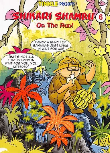 Shikari Shambu 6 : On The Run Tinkle