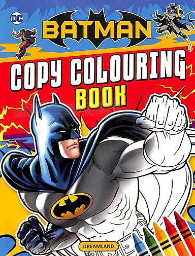 Batman Copy Colouring Book