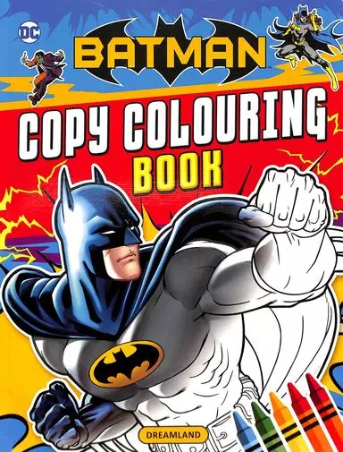 Batman Copy Colouring Book
