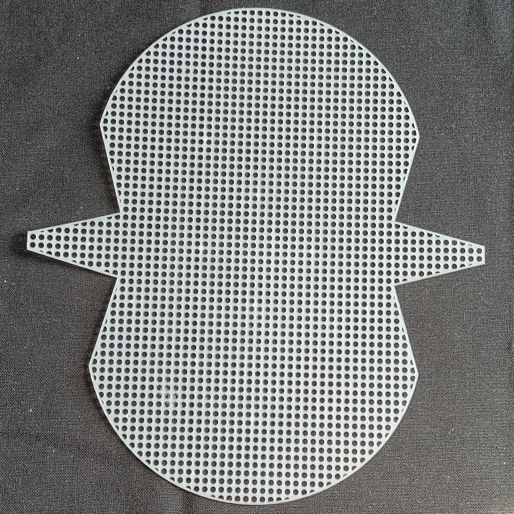 Plastic Canvas Sheet White- shapes Plastic Canvas Sheet White- shapes